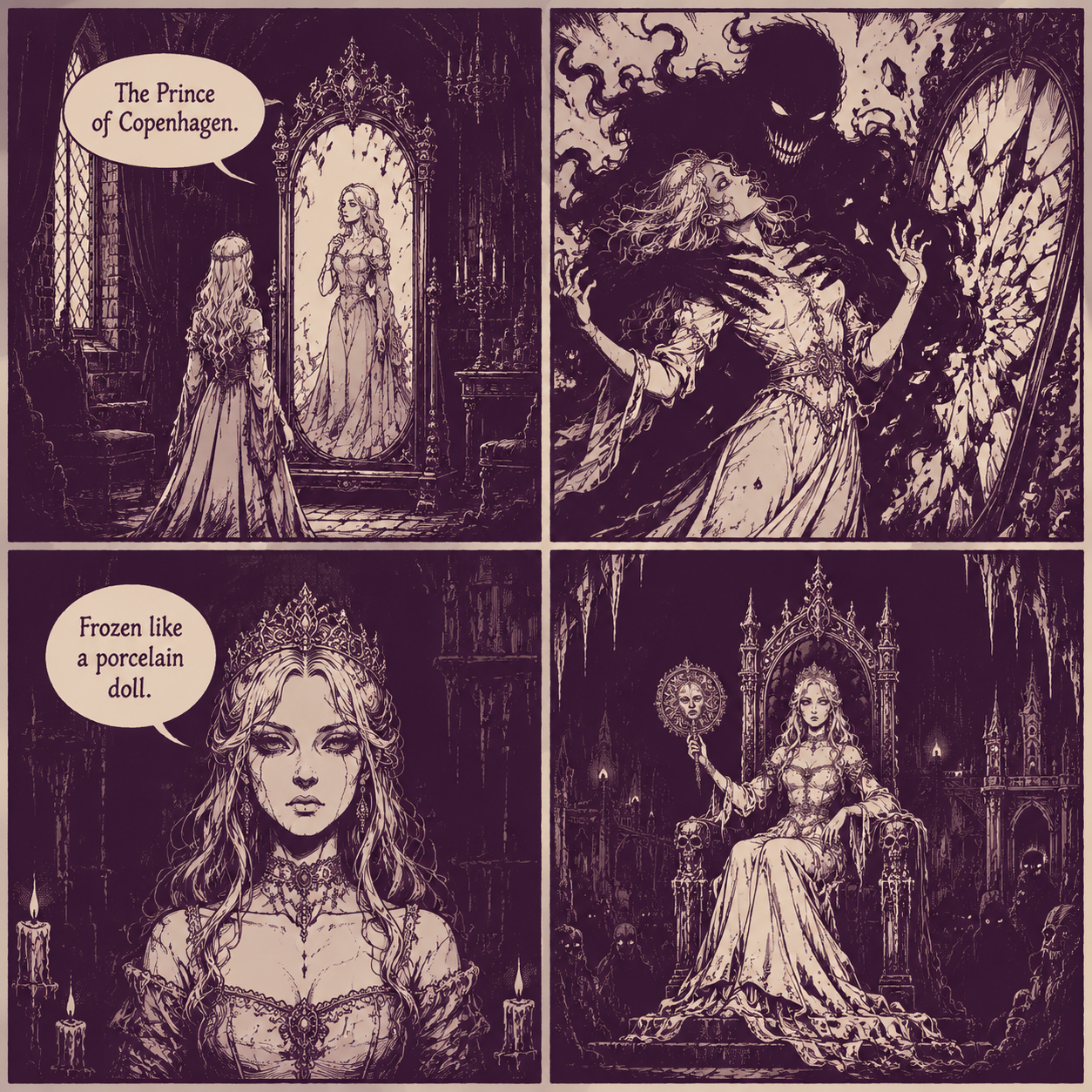 Comic Grid: The Tragedy of Belinde Buch